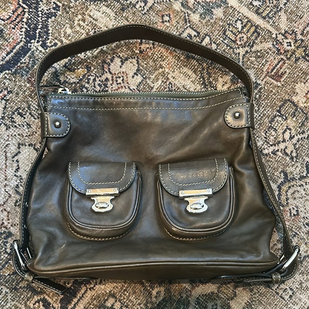 Vintage 2000s y2k Marc Jacobs Brown Shoulder Bag